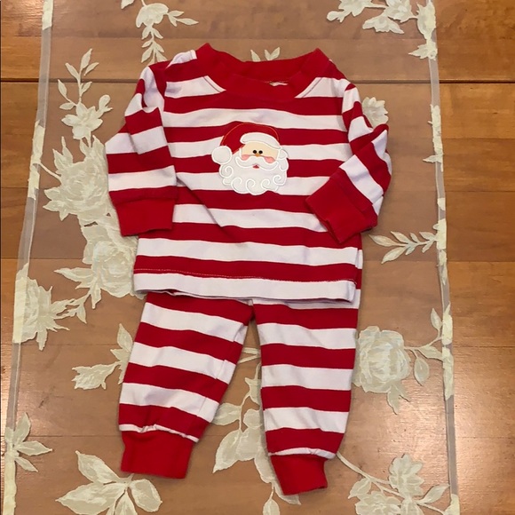 3 mo Santa Christmas Pajamas (PJs) - Picture 1 of 3